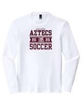 Mark Keppel HS Boys Soccer Stamp - Tri-Blend Long Sleeve