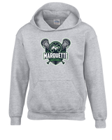 Marquette HS Boys Lacrosse Logo - Unisex Hoodie (Player Pack)