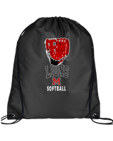 Marshall HS Softball Glove - Drawstring Bag
