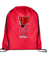 Marshall HS Softball Glove - Drawstring Bag
