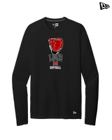 Marshall HS Softball Glove - New Era Performance Long Sleeve