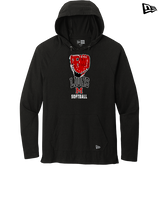 Marshall HS Softball Glove - New Era Tri-Blend Hoodie