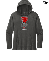 Marshall HS Softball Glove - New Era Tri-Blend Hoodie
