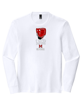 Marshall HS Softball Glove - Tri-Blend Long Sleeve