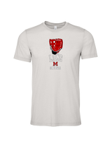 Marshall HS Softball Glove - Tri-Blend Shirt
