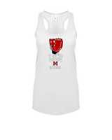 Marshall HS Softball Glove - Womens Tank Top