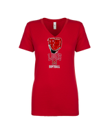 Marshall HS Softball Glove - Womens Vneck