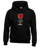 Marshall HS Softball Glove - Youth Hoodie