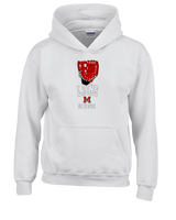 Marshall HS Softball Glove - Youth Hoodie