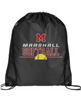 Marshall HS Softball Leave It - Drawstring Bag