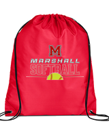 Marshall HS Softball Leave It - Drawstring Bag