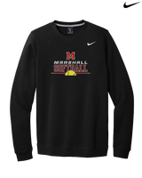 Marshall HS Softball Leave It - Mens Nike Crewneck