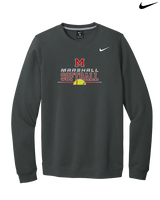 Marshall HS Softball Leave It - Mens Nike Crewneck