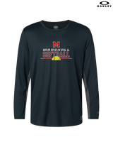 Marshall HS Softball Leave It - Mens Oakley Longsleeve