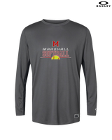 Marshall HS Softball Leave It - Mens Oakley Longsleeve