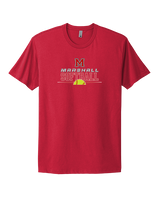 Marshall HS Softball Leave It - Mens Select Cotton T-Shirt