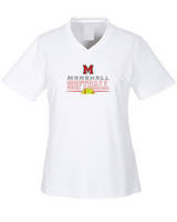 Marshall HS Softball Leave It - Womens Performance Shirt