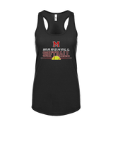 Marshall HS Softball Leave It - Womens Tank Top