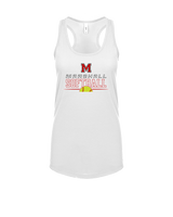 Marshall HS Softball Leave It - Womens Tank Top