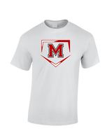 Marshall HS Softball Plate 2 - Cotton T-Shirt