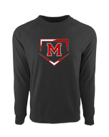 Marshall HS Softball Plate 2 - Crewneck Sweatshirt