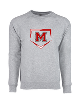 Marshall HS Softball Plate 2 - Crewneck Sweatshirt