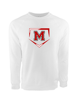 Marshall HS Softball Plate 2 - Crewneck Sweatshirt