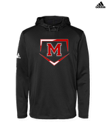 Marshall HS Softball Plate 2 - Mens Adidas Hoodie
