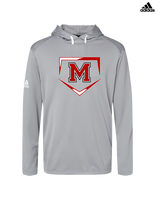 Marshall HS Softball Plate 2 - Mens Adidas Hoodie