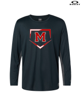 Marshall HS Softball Plate 2 - Mens Oakley Longsleeve