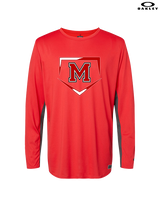 Marshall HS Softball Plate 2 - Mens Oakley Longsleeve