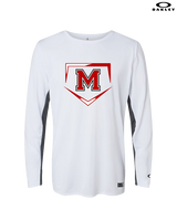 Marshall HS Softball Plate 2 - Mens Oakley Longsleeve