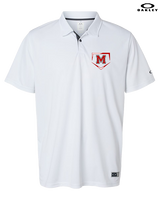Marshall HS Softball Plate 2 - Mens Oakley Polo