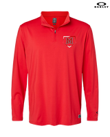 Marshall HS Softball Plate 2 - Mens Oakley Quarter Zip