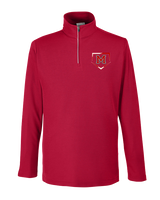 Marshall HS Softball Plate 2 - Mens Quarter Zip