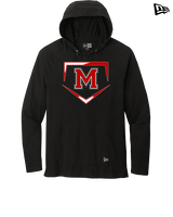 Marshall HS Softball Plate 2 - New Era Tri-Blend Hoodie