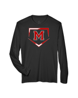 Marshall HS Softball Plate 2 - Performance Longsleeve