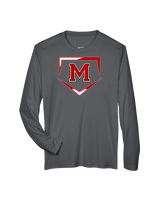 Marshall HS Softball Plate 2 - Performance Longsleeve