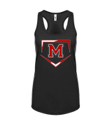 Marshall HS Softball Plate 2 - Womens Tank Top