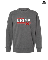Marshall HS Softball Stripes - Mens Adidas Crewneck