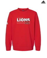 Marshall HS Softball Stripes - Mens Adidas Crewneck