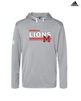 Marshall HS Softball Stripes - Mens Adidas Hoodie