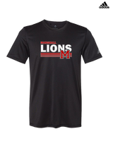 Marshall HS Softball Stripes - Mens Adidas Performance Shirt