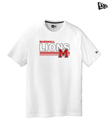 Marshall HS Softball Stripes - New Era Performance Shirt