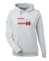 Marshall HS Softball Stripes - Under Armour Ladies Storm Fleece