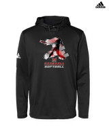 Marshall HS Softball Swing 2 - Mens Adidas Hoodie