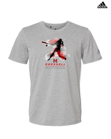 Marshall HS Softball Swing 2 - Mens Adidas Performance Shirt