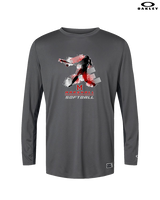Marshall HS Softball Swing 2 - Mens Oakley Longsleeve