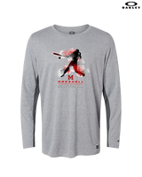 Marshall HS Softball Swing 2 - Mens Oakley Longsleeve