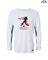 Marshall HS Softball Swing 2 - Mens Oakley Longsleeve